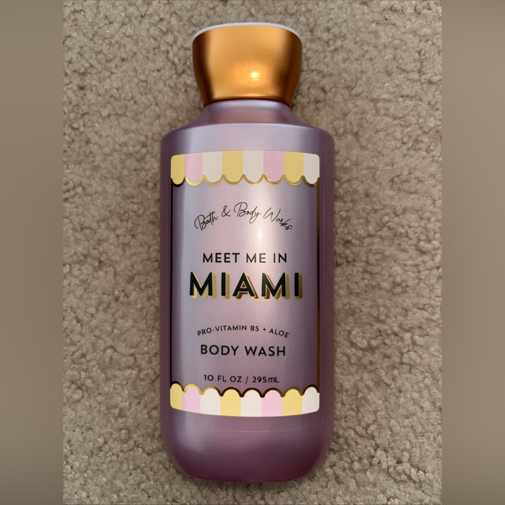 Bath & Body Works, Meet Me In MIAMI Body Wash 10 fl.oz. New
